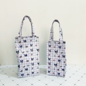 Thickened Oxford Cloth Aluminum Foil Insulated Portable Handheld Water Bottle Bag Travel Storage Bag for Water Pots