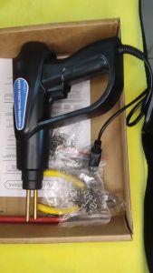 KMOON Pistol Las Plastik Welding Gun 70W solder sambung penyambung body motor pecah bumper mobil pvc