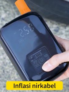 Fungsi Bank Daya 60000mAh & Pompa Ban Motor