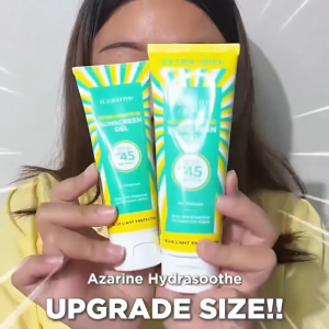 Original Azarine Hydrasoothe Sunscreen Gel SPF45 PA++++ / sunblock azarine