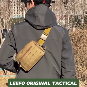 Ready Stock!! LEEFO Tactical Camouflage Army Men Waist Bag Chest Bag Durable Pouch Bag