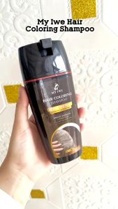 Myiwe Hair Coloring Shampoo Original / Penghitam Rambut Beruban Instan / Penghitam Rambut Uban / Hair Shampo Dark Brown