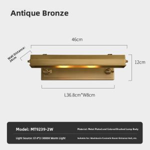 MUYING | Simple Creative Piano Style Picture Lighting Wall Lamp