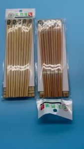 Đũa Nhật đầu nhọn loại 1 bộ 10 đôi đũa gỗ màu tự nhiên xuất xứ Việt Nam cực kỳ sang trọng 2 màu trắng ngà và màu cánh gián