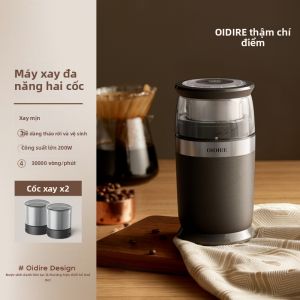 Oidire | Máy Xay Bột Điện Mini Gia Đình Dùng Được Ướt và Khô