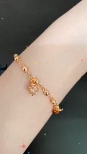 Gelang Xuping Wanita Anggun Berkilau Love Kristal | Fillows Aksesoris