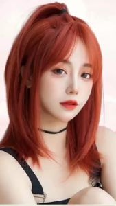 Thuốc nhuộm tóc màu Cam Đào - Cần tẩy / Nhuộm tóc tiện lợi tại nhà - Tặng kèm oxi trợ nhuộm