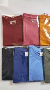 High quality 10 Color Plain Cotton Round Neck T shirt for men gym muscle（ M L XL) 20201