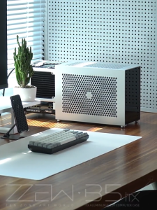 ตัวเก็บระบบคอมพิวเตอร์ ZZAW B5 อลูมิเนียม แอลลอย์ ขนาด 11ลิตร มินิ ITX รองรับการระบายความร้อนด้วยน้ำ 240 พร้อม PSU SFX โครงสร้างแบบลากออก สำหรับคอมพิวเตอร์เดสก์ท็อป