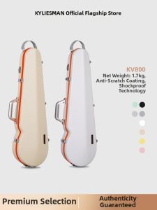 KYLIESMAN | Anti-Scratch Durable Violin Case 1.7kg with Lock