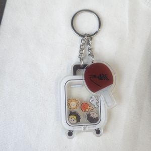 Limited Edition Cute Sho Head Combination Luggage Samosa Yaoyaole Keychain Cartoon Anime Themed Baggage Tag Pendant
