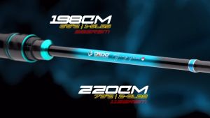 Joran Pancing UL Daido Thalassa 198cm / 220cm Spinning Ultra Light Carbon Murah - Engkus Fishing