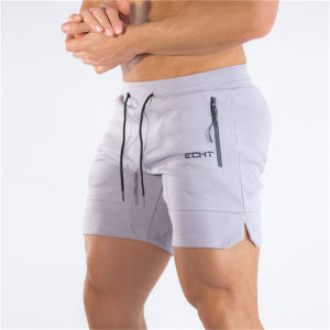 2024 New Sports Shorts Men Beaching Shorts Zip Pocket Trousers Bodybuilding Sweatpants Fitness Jogger Running Gyms Men Shorts
