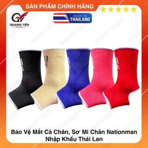 Tất bảo vệ mắt cá chân Nation Man cao cấp chính hãng Thái Lan