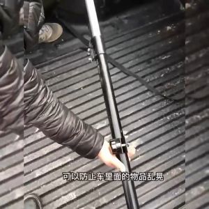 Adjustable Ratcheting 4x4 Cargo Bar Rack Universal Pickup Trunk Support Fixed Limit Rod Bracket Rails 1.5-1.9m Adjustable