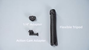 ULANZI JJ01 Go-Quick II 360 Rotate Flexible Tripod Stick Quick Release Mount for GoPro Insta360 DJI Action Camera