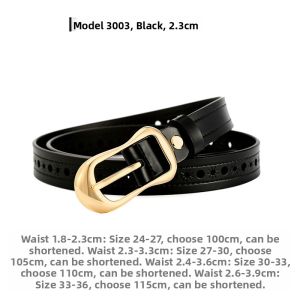 BILLI ZILLY | Vintage Stylish No Punching Cowhide Belt