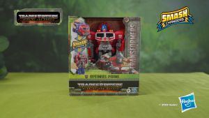 Transformers Toys Transformers: Rise of the Beasts Movie Smash Changer Optimus Prime Action Figure 9-inch