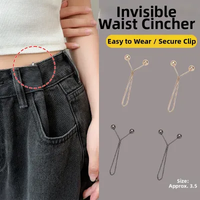 Invisible Adjustable Jeans Button Waist Tightening Tool No Sewing Needed Size Adjustable Fashion Accessory for Men And Women