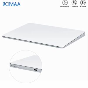 JOMAA | JOMAA Upgraded Wireless Bluetooth TrackpadSmooth Glass Surface with Multi-Touch Aluminum USB Wireless/ Wired Touchpad