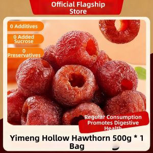 MENGXIANDAI | No Added Sugar Hollow Seedless Hawthorn Healthy Snack