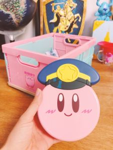 Leak-Picking Daily Order Food Grade Kirby Lunch Box Snacks Toys for Babies and Children Hair Accessories Multifunctional Storage Box