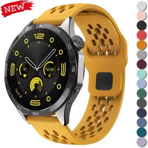 18/20/22mm Silicone Strap for Samsung Galaxy Watch 7 6 5 4 40mm 44mm 5Pro 45mm Breathe Band Correas Watch 6Classic 47mm Bracelet