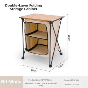Portable Folding Storage Shelf