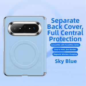 Magnetic Flip Cover for Foldable Phone with Privacy Protection Full Body