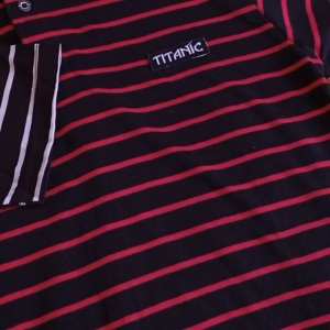 Kaos Salur Pria Lengan Pendek Cotton Combad 24s