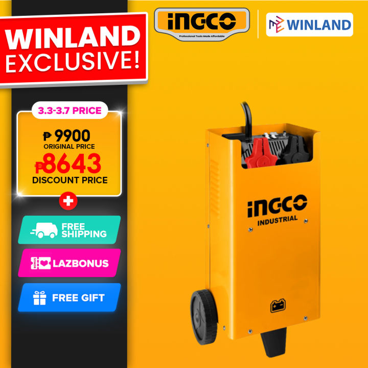 Ingco by Winland Industrial Battery Charger Tower 12V / 24V INGCD2201