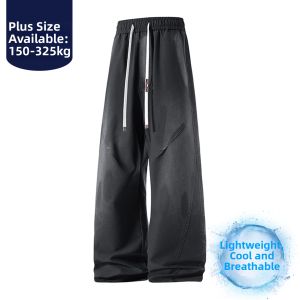 BINHANG | Cool Sensation Breathable Wide Leg Mens Pants