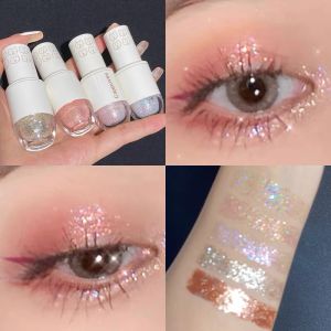Carbubble Pooh Liquid Eye Shadow Sequin Super Flash 05 Thin and Glittering Crouching Silkworm Stage Makeup Diamond Eye Makeup Diamond in the Debris Cappuvini