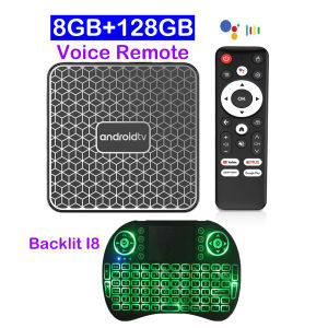 Android Smart TV Box T8S 8K Android 16 TV Box Dual UI Wifi6 8GB 128GB RK3518 Google Assistant Streaming Media Player Set Top Box