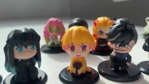 Bandai | Bộ 5 Mô Hình Nhân Vật Anime Diệt Quỷ - Nezuko Tanjirou Zenitsu Inosuke Kyoujurou Giyuu - Qposket PVC Đồ Chơi Mô Hình Sưu Tập Cho Trẻ Em