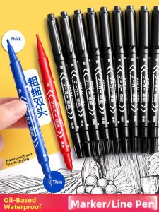 XUEDELE | Waterproof Double-ended Oil-based Marker Pen