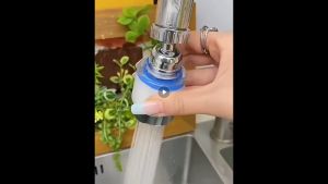 [SG Ready Stock] Upgrade Tap Filter Faucet Splash Filter Kitchen Rotatable Tap Bubbler