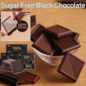 Special Sugar-Free Couple Chocolate Pure Cocoa Butter Dark Chocolate Unsweetened Chocolate 无蔗糖情侣巧克力