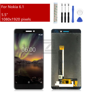 5.5"For Nokia 6.1 LCD Display Touch Screen Digitizer Assembly Parts For Nokia 6.1 LCD TA-1043 TA-1045 TA-1050 TA-1054 Display