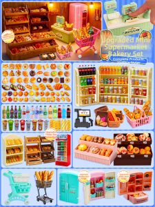 Miniature Food Play Set