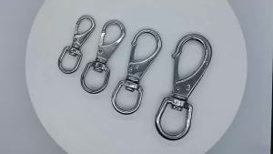 Brand New 304 Stainless Steel Swivel Snap Hook for Flagpole Rope Flag Pole Clips Diving Clips Spring HooksKeychainsBoat Ropes