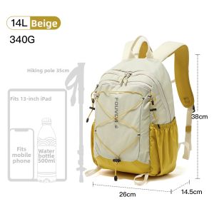 Fouvor | Waterproof Lightweight Backpack for Outdoor and Commute
