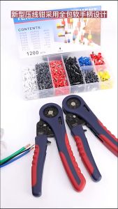 คีมย้ำหางปลาคอร์ดเอ็น สายไฟฟ้า สายคอนโทรล คีมย้ำหางปลาคอร์ดเอ็น FST4 / FST6 ด้วยคู่ข้างแท่งเทียน สำหรับการสั่งสินค้าทุกวัน ราคาที่น่าสนใจ