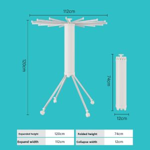 XIAJIANNA | Invisible Octopus Foldable Drying Rack