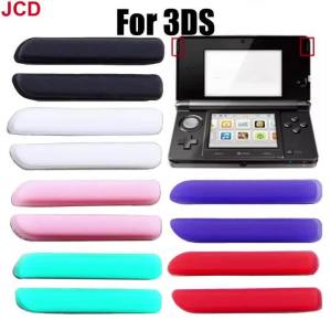 JCD Replacement Silicone Pad Button For 3DS Game Console Upper Top LCD Screen Front Rubber Feet Cover Pad Repair Parts 