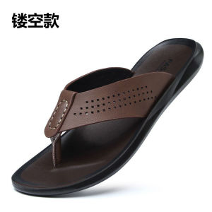 Mens Sandals 2023 New Summer Casual Lightweight Anti-slip Beach Shoes Comfortable Breathable Slip-On Slippers for Outdoor Wear