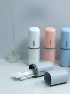 Ecoco Toothbrush Case for Travel Toothbrush Holder Organizer Storage Portable and Lightweight for Bathroom E2107