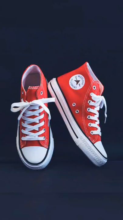 2023 new Korean style high-top canvas shoes all-match white shoes women