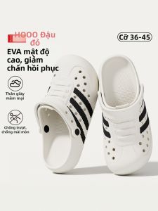 HOdo | Dép Chống Trượt Đế Dày Màu Đỏ Kháng Mùi