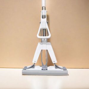 Foldable Sponge Mop Stainless Steel Handle Absorbent Cotton Head Household Cleaning Tool for Floor Dusting And Cleaning
